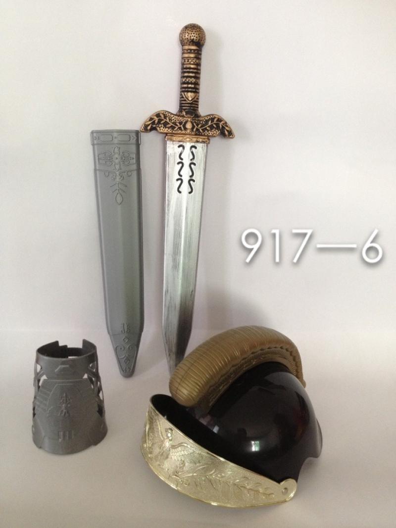 Coffret chevalier avec épée argenté