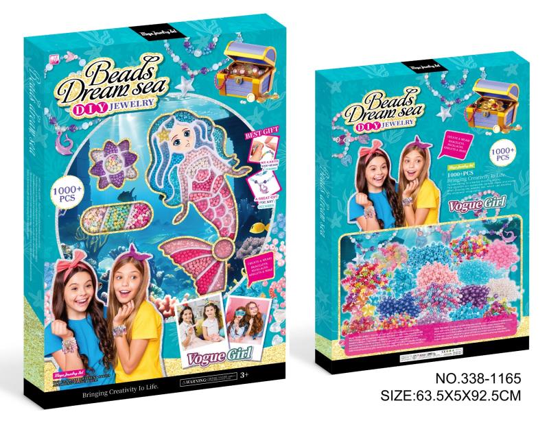 KIT DIY Perles créatives +1000pcs