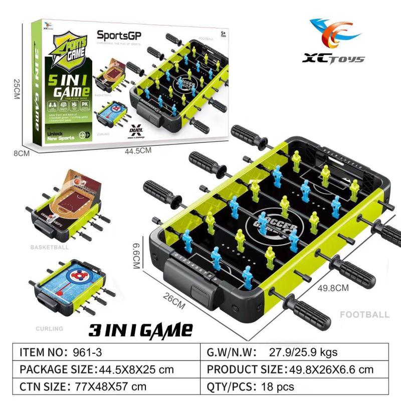 3 en1 Babyfoot, BabyBasket, BabyCurling