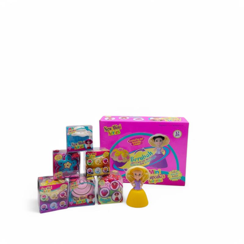 Lot de 12 mini poupées de gâteau surprise 808-12