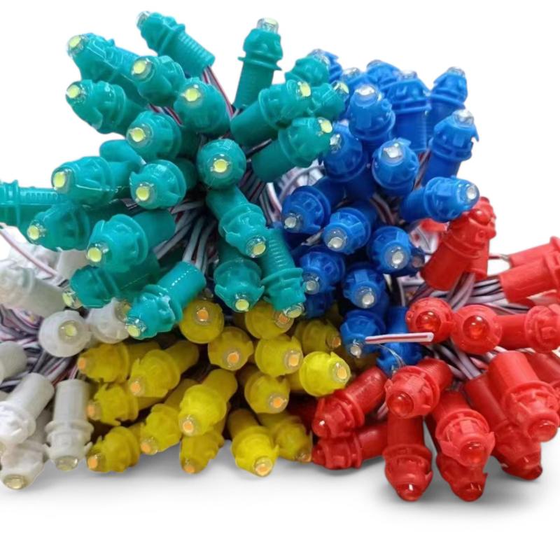 LED Pixel Light 9mm 12V – Éclairage Monochrome Étanche IP65