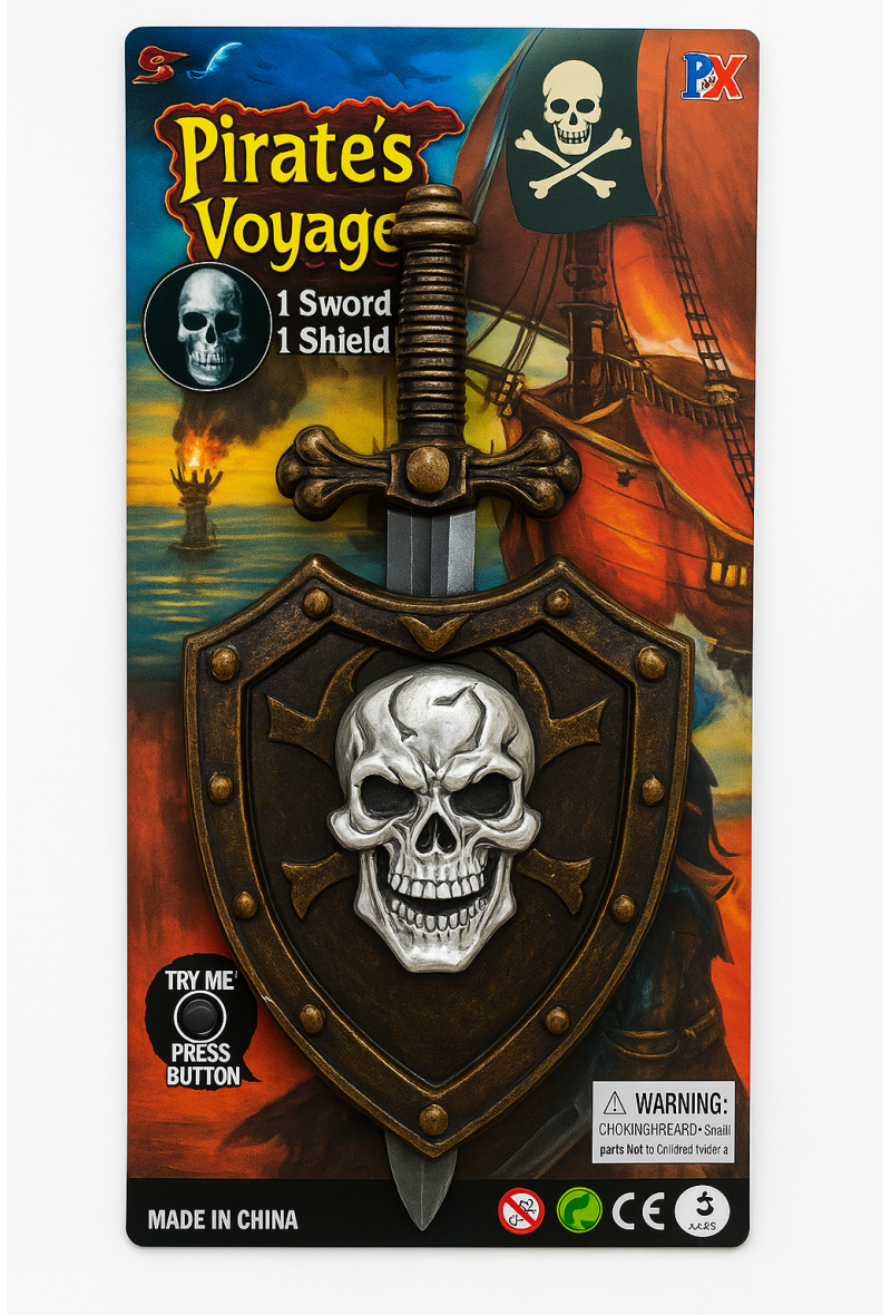 Set pirate avec épée