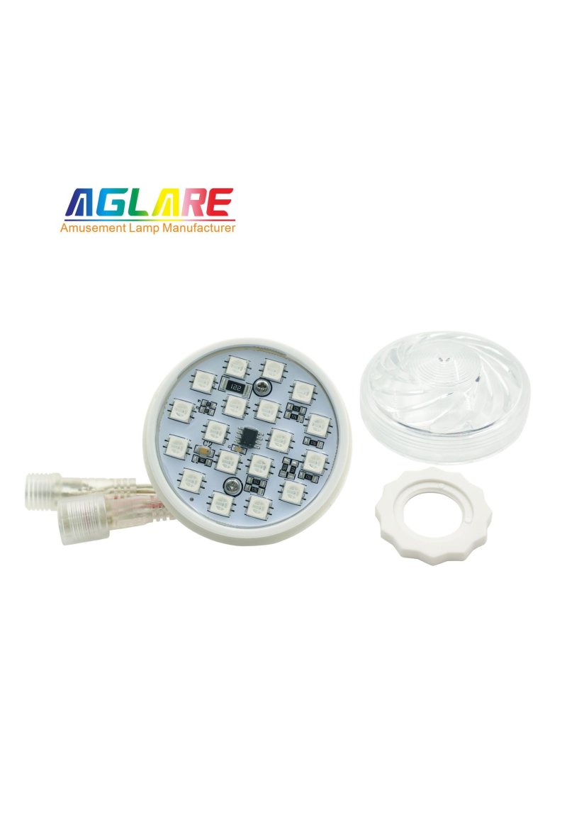 Cabochons RGB programmables pour manèges 004B