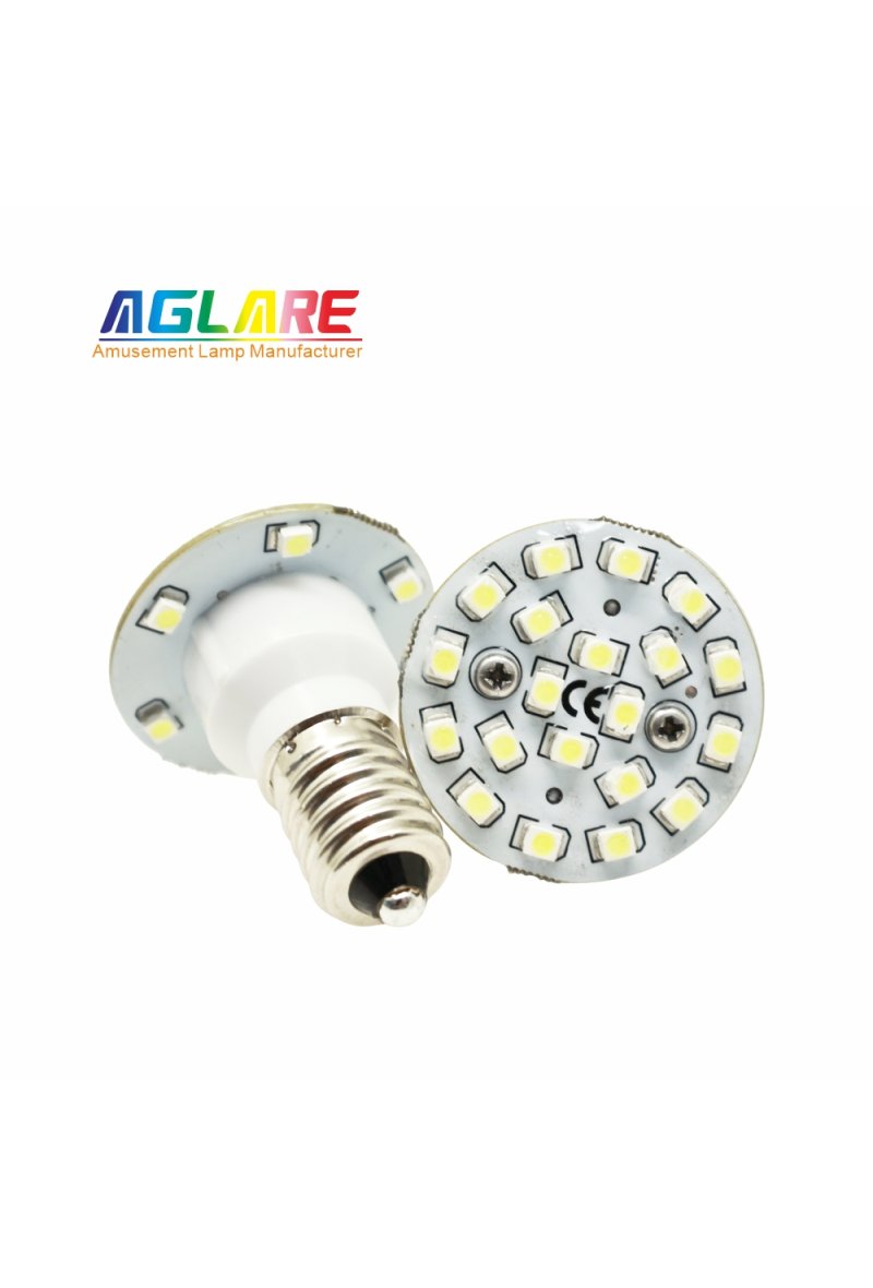 Cabochons lumineux unicolores pour manège E14 078A