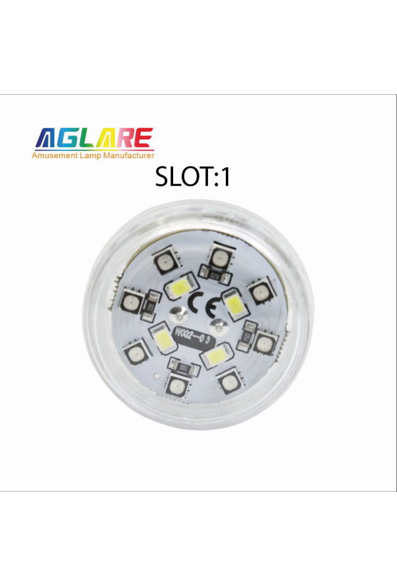 Cabochons de manège LED RGB automatiques 0681