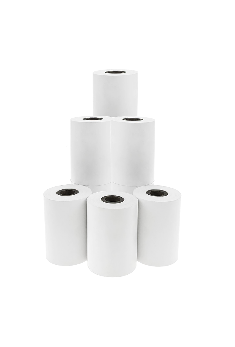 Rouleau Carte Bleue Thermique (CB) et Terminal de Paiement (TPE) 57x40x12mm 50 pcs