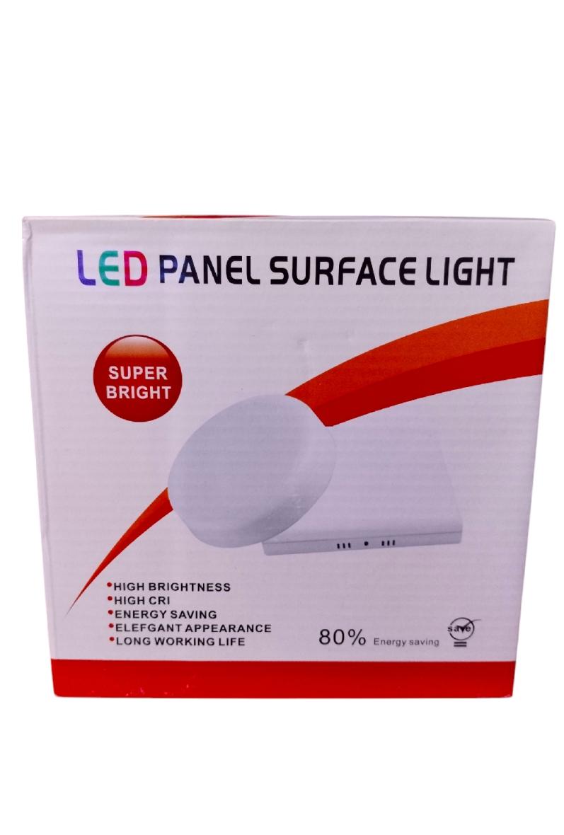 Plafonnier LED Panel Surface –Round 24W, White AC85-265V 170x40mm – Éclairage Uniforme et Économique