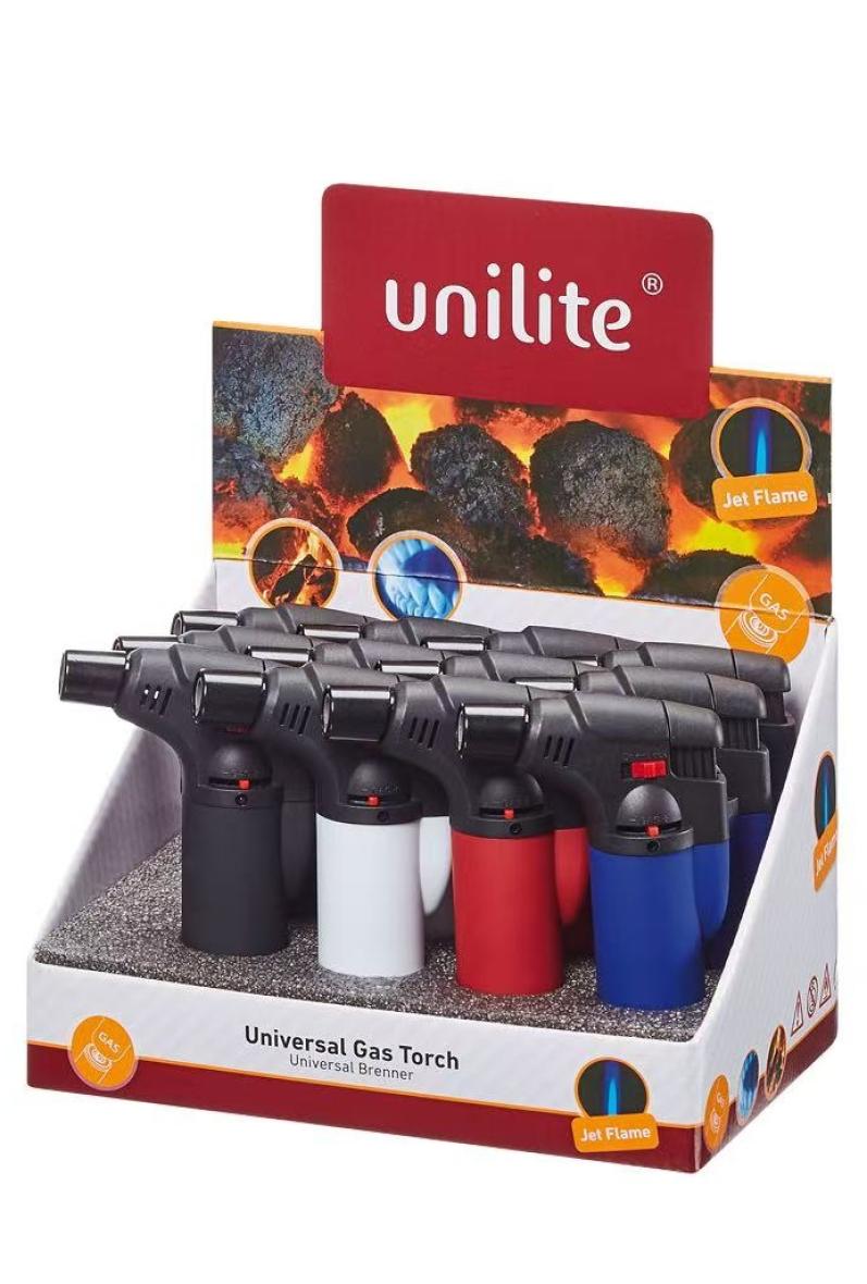 Briquet TOKYO Gomme Torche de Table ass, display de 12pcs,RB-4