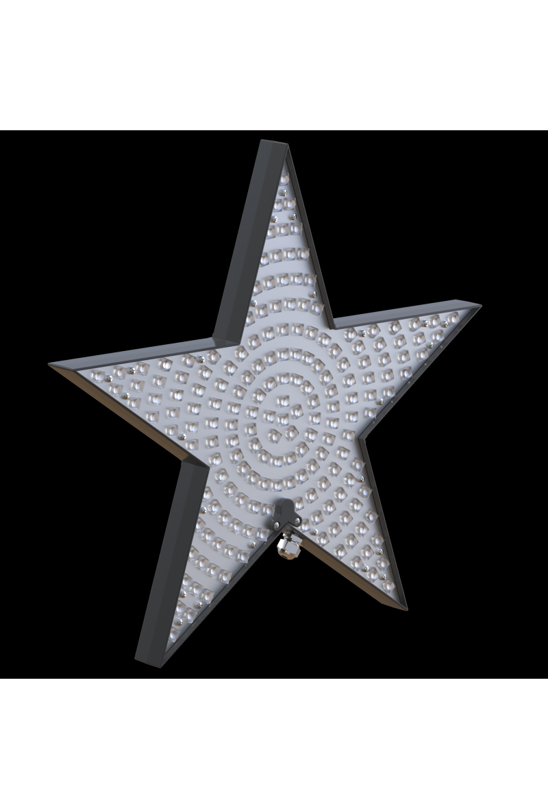 ETOILE LUMINEUX 2 FACES 402MMX382MM ACRYLIC AGLARE
