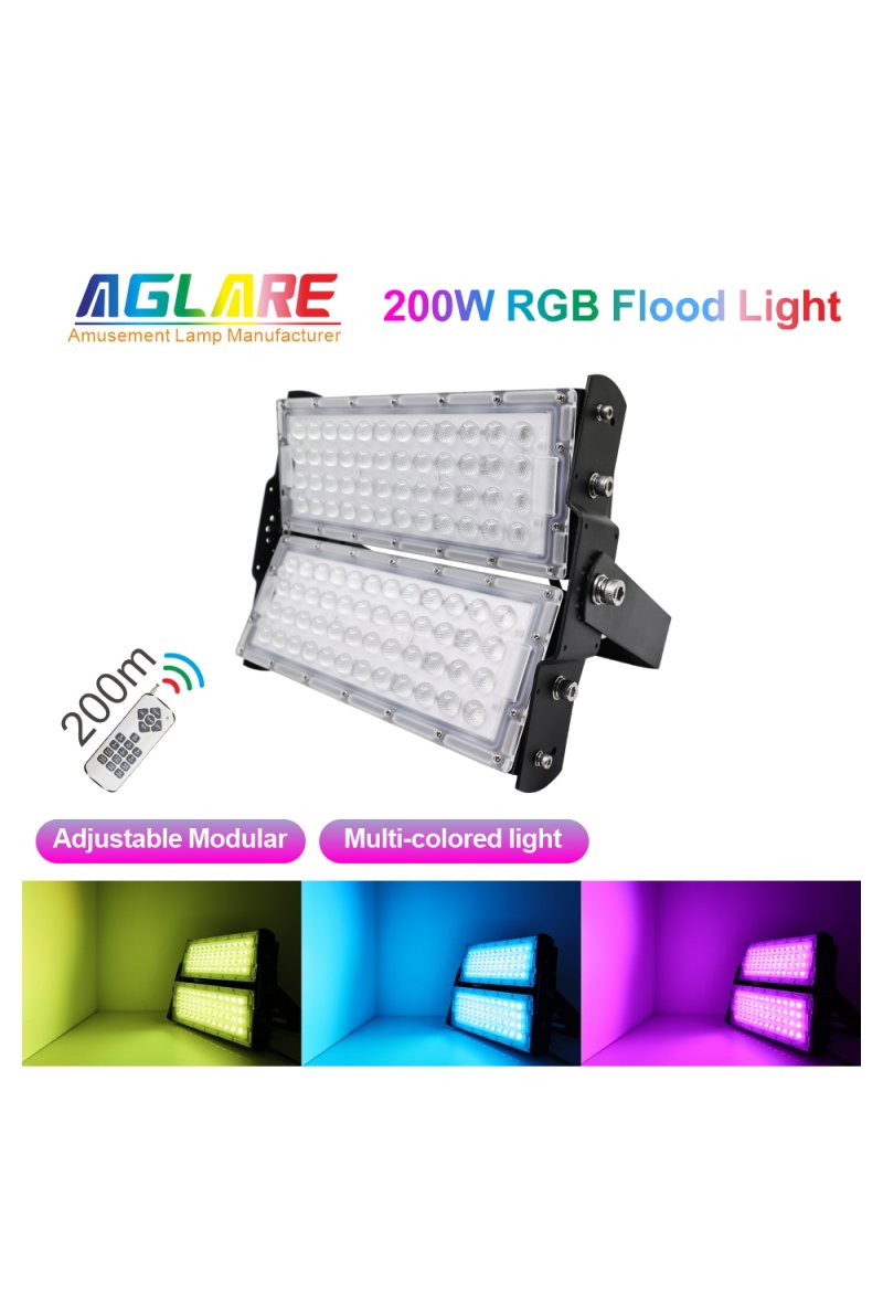 PROJECTEUR COMPACT 200W ACIER GALVANISE TRAITEE AGLARE