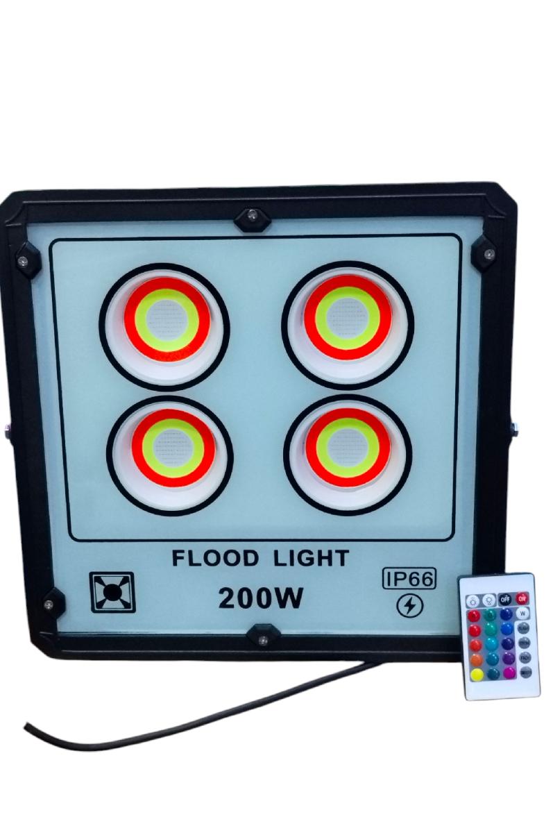 LED Flood Light RGB 200W avec la telecommande IP66